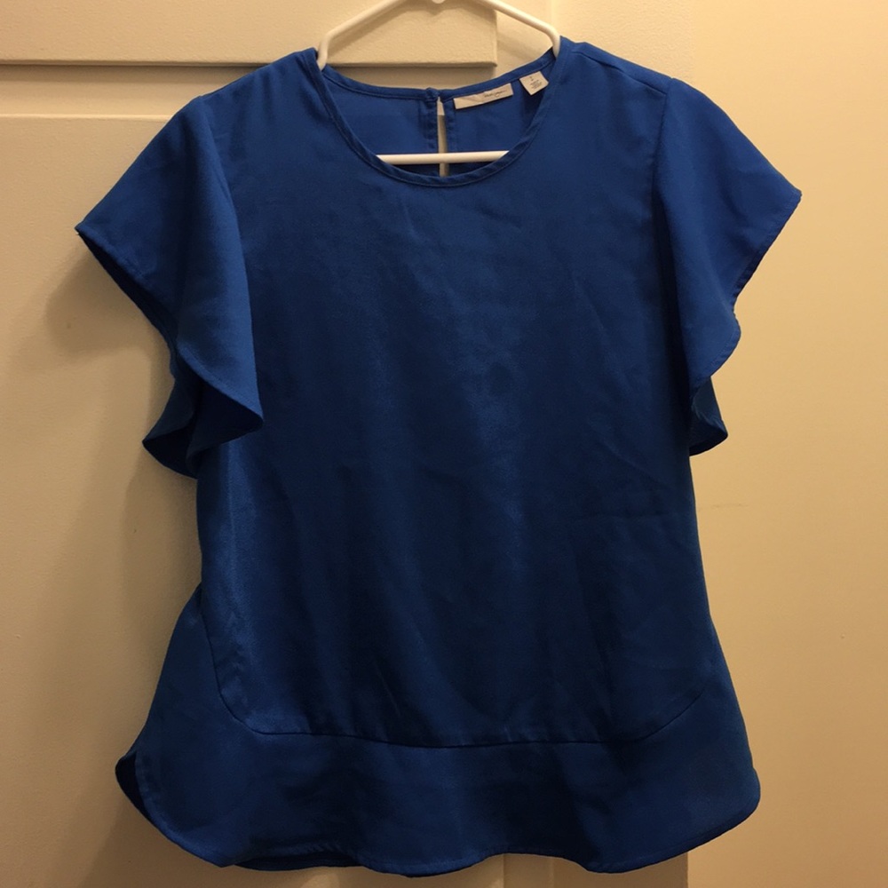 Halogen blue top in size S